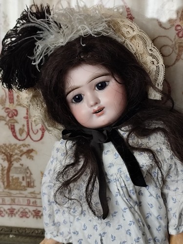 Eden bebe 45cm poupee ancienne - bebe_45cm_poupee,
