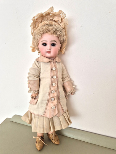 Poupée ancienne petite jumeau - poupée,